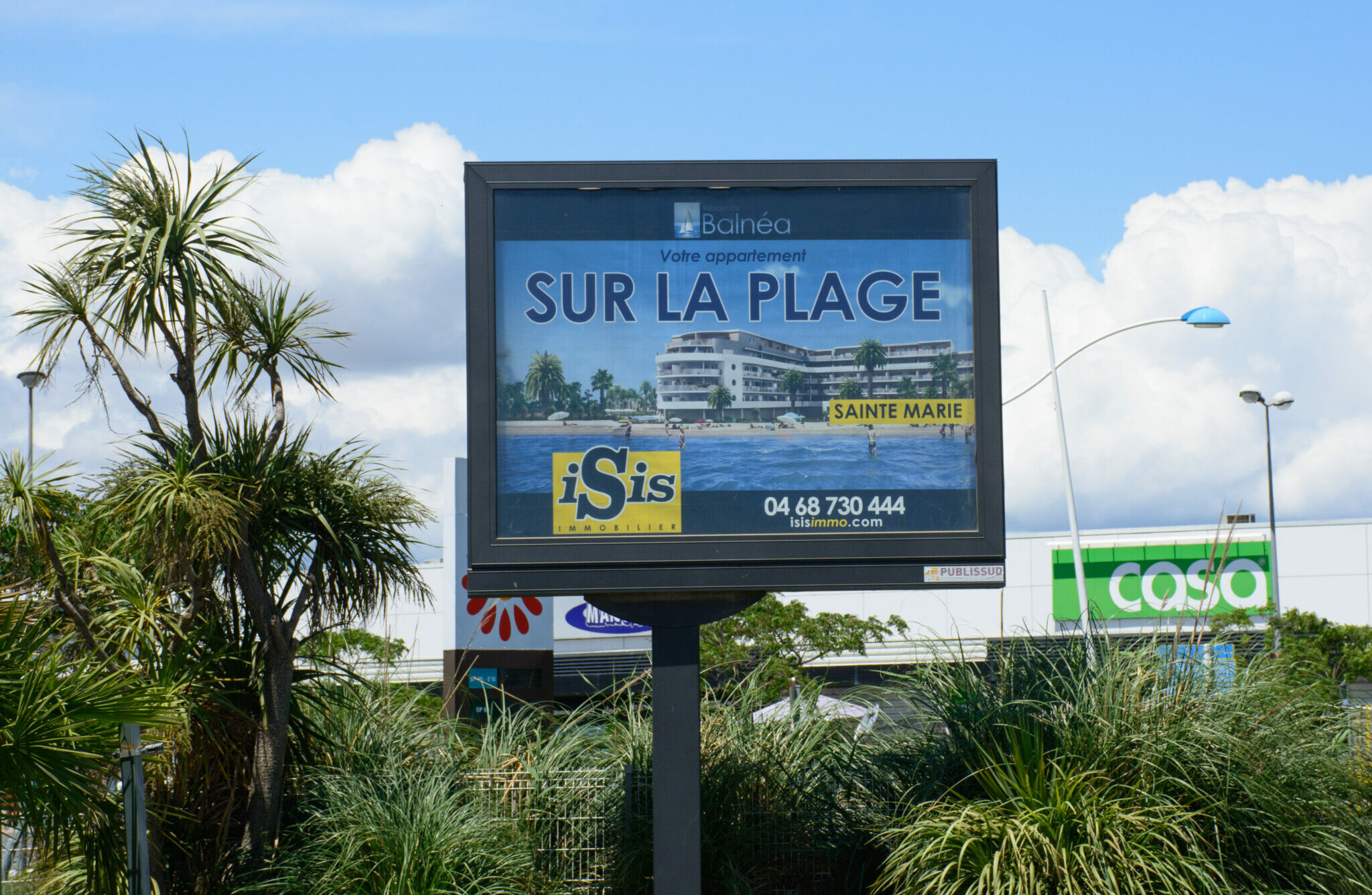 panneau publicitaire sainte marie