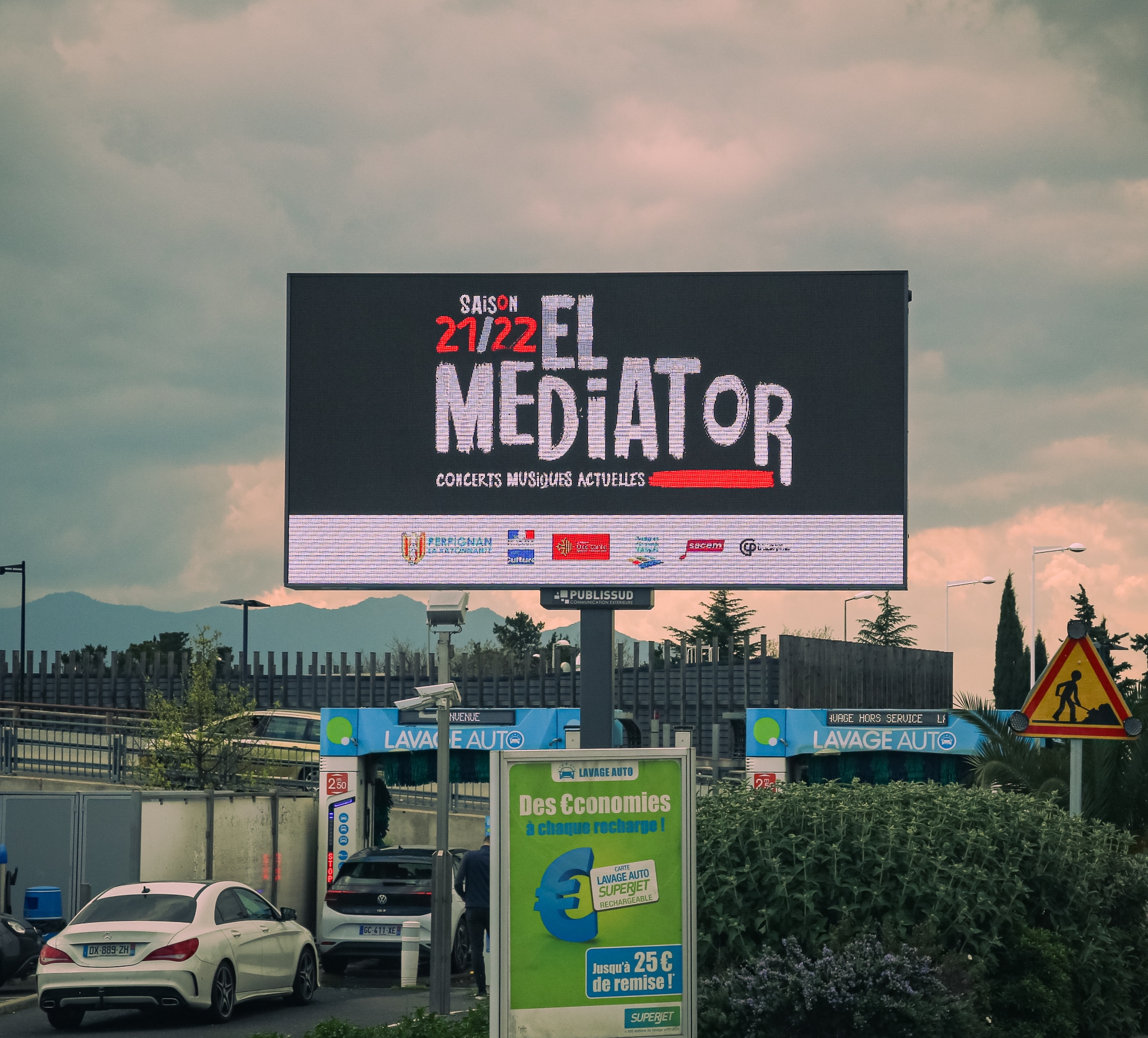 panneau digital publicitaire el mediator